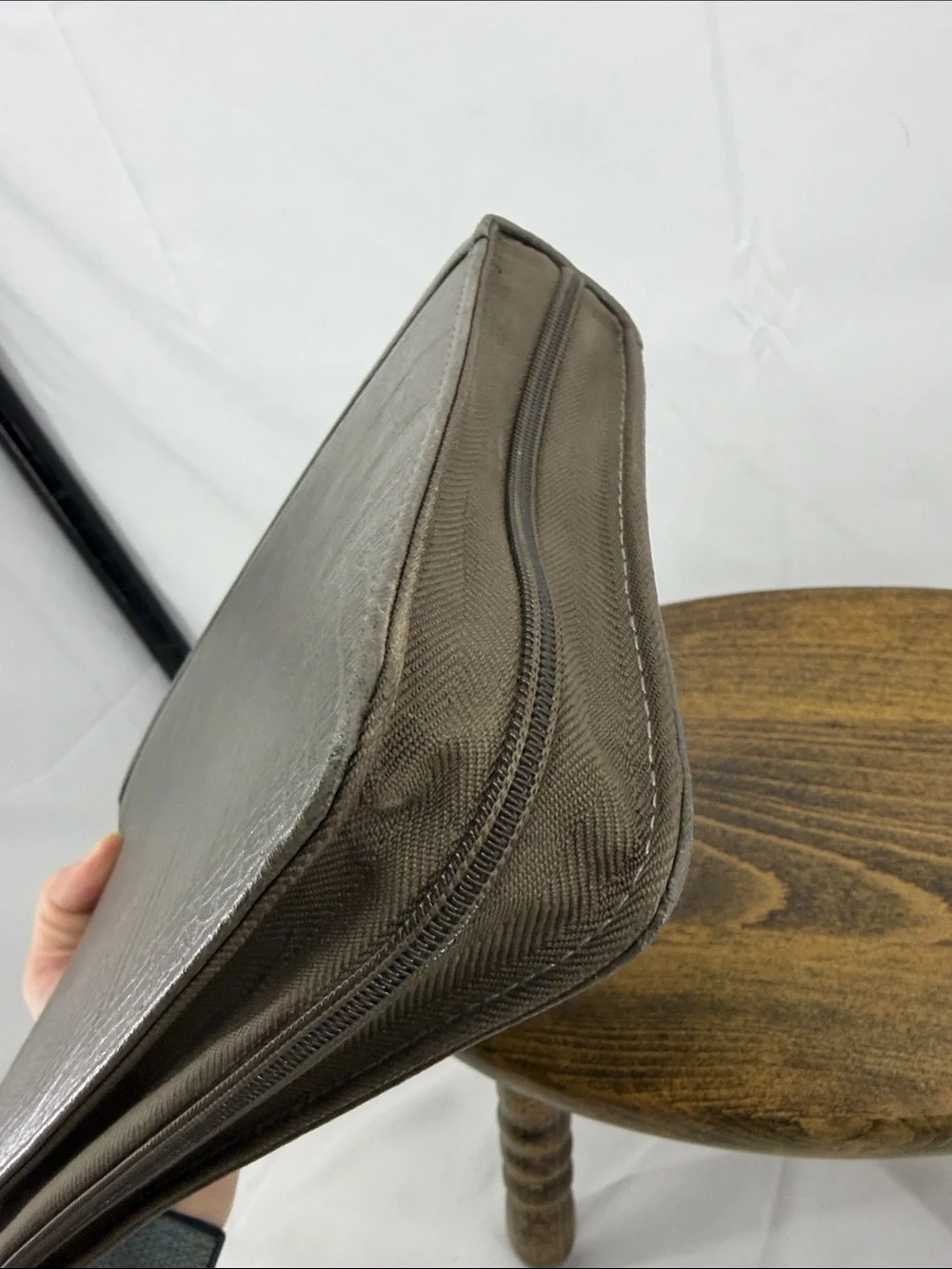 Franklin Covey Faux Croc Classic Zip Planner Binder Case Organizer, 7 ring, 1.5